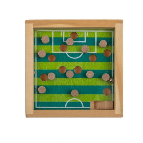 Gioco di abilità - Labirinto di calcio in legno 