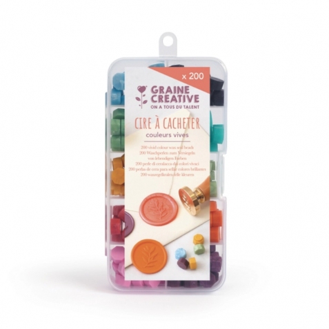 Ceralacca - Perle dai colori brillanti (200 pezzi)