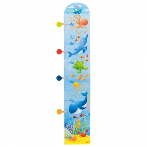 Metro da parete per bambini - Balena 