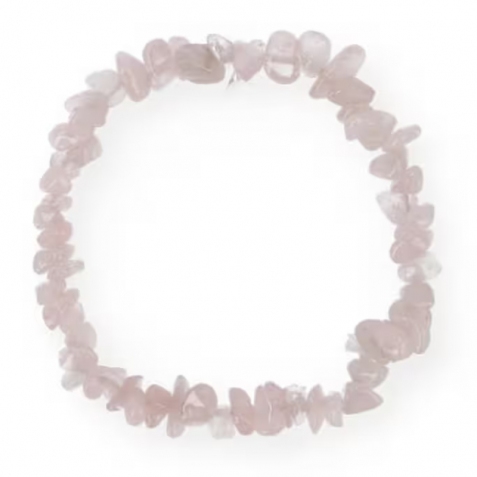 Braccialetto Quarzo rosa - Love