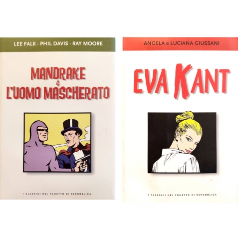 Diabolik - 2 fumetti: Mandrake e l'uomo mascherato e Eva Kant - Libri usati  