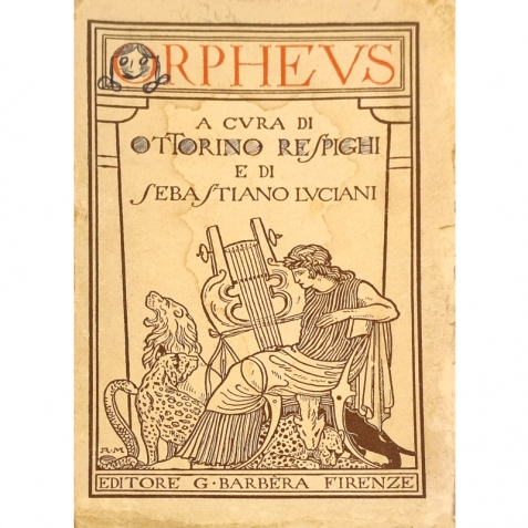 Orpheus - Libro antico ed 1925