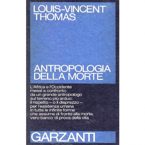 Antropologia della morte - Libro usato 