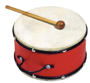 Tamburo in pelle