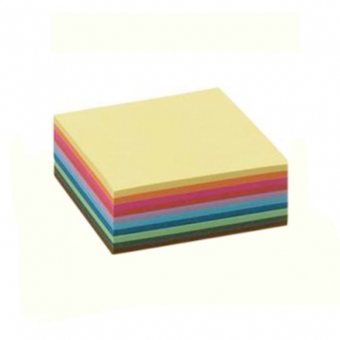 Carta per origami 16x16 cm - 500 fogli - 10 colori assortiti