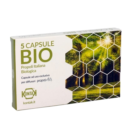 Capsule BIO in vetro per ricarica diffusore Propolair - Propoli Bio