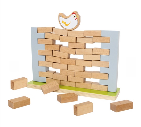 Muro traballante, non far cadere la gallina