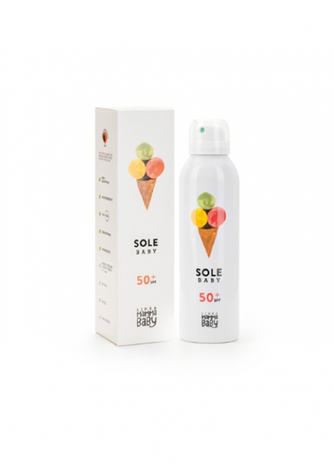 Crema protezione solare 50 Spray per bambini - Sole Baby SPF50