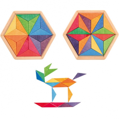 Puzzle Stella dei colori complementari