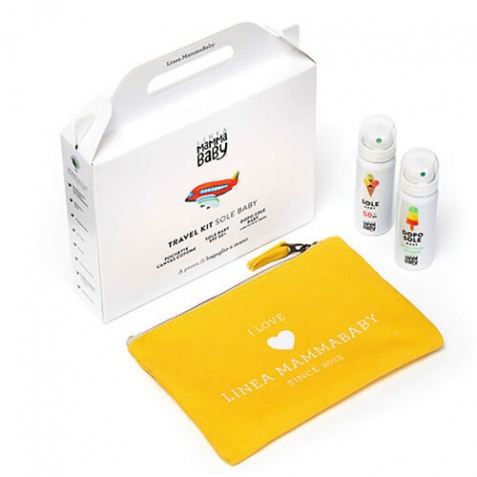 Kit da viaggio protezione solare baby