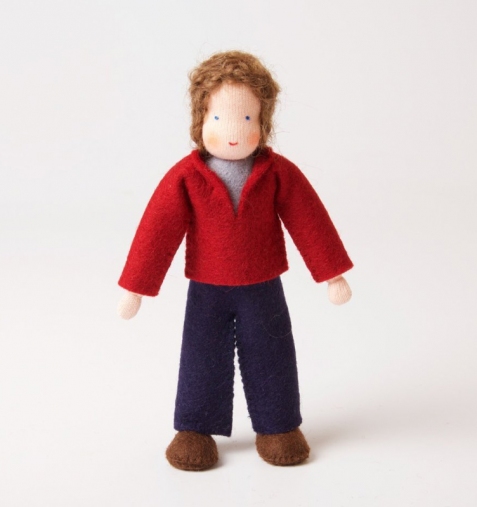 Casa delle bambole - Papà con i capelli castani