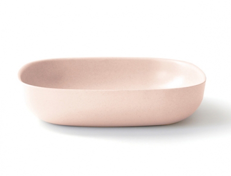 Piatto grande fondina - rosa