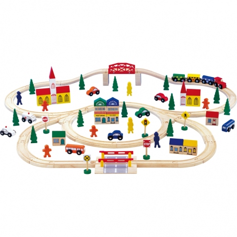 Pista del trenino grande - Villaggio