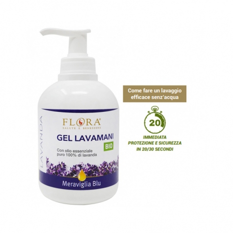 Gel lavamani alla Lavanda grande - 60% di alcool