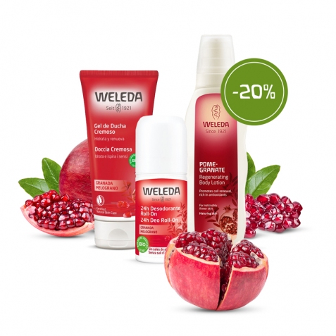 Tu regali 3 prodotti Weleda, noi ti facciamo lo sconto - Melograno