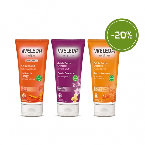 Tu regali 3 prodotti Weleda, noi ti facciamo lo sconto - Docce cremose profumate