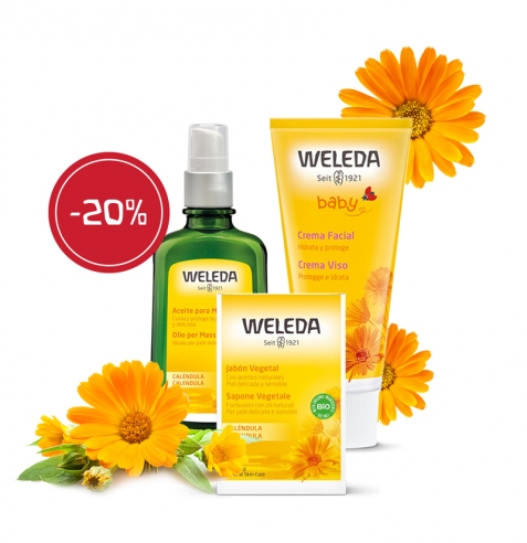 Tu regali 3 prodotti Weleda, noi ti facciamo lo sconto - Calendula