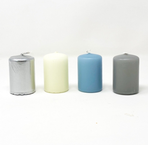 Candele - 4 colori per l'Inverno