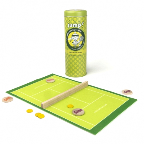 Jump Tennis - Il gioco delle Pulci in legno