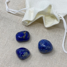 Sacchetto di minerali 3 pezzi - Lapislazzulo