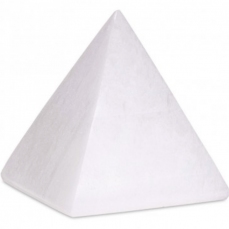 Piramide bianca in selenite - 5cm