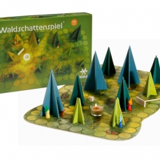 Gioco delle ombre del bosco