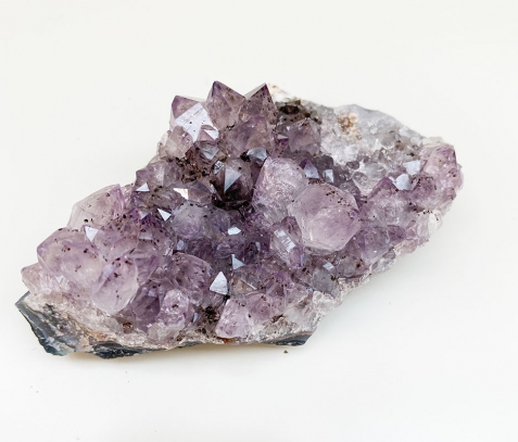 Minerale - Drusa di Ametista rutilata (7-8 cm)
