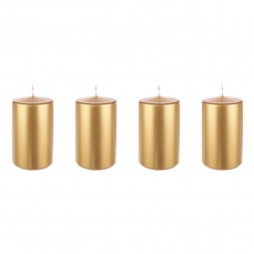 Candele d'oro per corona dell'Avvento (120x58) - 4 candele  
