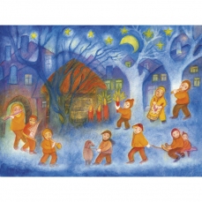 Calendario dell'Avvento Grande - Arrivano i bambini