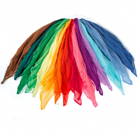 Veli colorati per costellazioni familiari- 15 colori assortiti