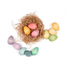 Uova colorate arcobaleno Happy Eggs - 12 pezzi