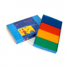 Tavolette di cera d'api da modellare - Scatola 12 colori assortiti (10x4cm)