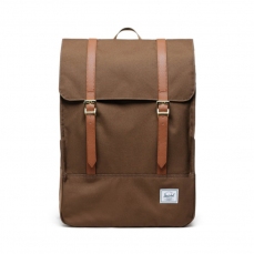 Cartella per la scuola Herschel in tessuto con doppia cinghia - marrone