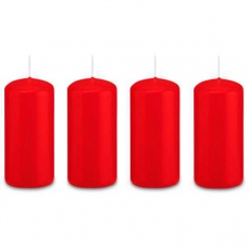Candele rosse per corona dell'Avvento (120x50) - 4 candele