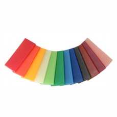 14 cere d'api da modellare colori assortiti in sacchetto trasparente