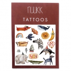 Tatuaggi temporanei (bio e vegan Tattoo) - Animali buffi