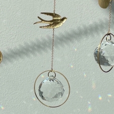 Acchiappasole da appendere in metallo - Rondine