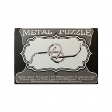 Rompicapo in metallo - Scatolina grigia