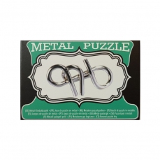 Rompicapo in metallo - Scatolina turchese