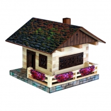 Kit per realizzare un Modellino in legno - Chalet alpino