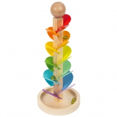 Pista biglie sonora. Torre Arcobaleno