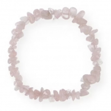 Braccialetto Quarzo rosa - Love
