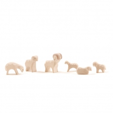 Presepe piccolo in legno - Gregge (6 pezzi)
