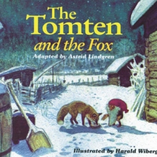 Tomten e la Volpe illustrato da Harald Wiberg - testo in lingua inglese