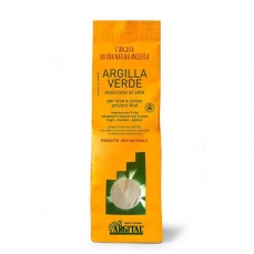 Argilla verde fine (Essicata al Sole) - 1 Kg