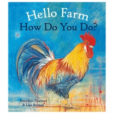 Ciao, animali della fattoria, come va? Il mio primo libro cartonato - testo in lingua inglese