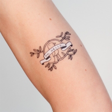 Oh, Hello - Tatuaggio temporaneo Tattly