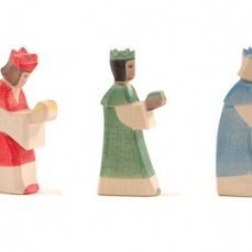 Presepe Grande in legno - I Re Magi Occidentali