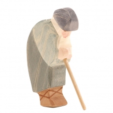 Presepe grande in legno - Pastore vecchio