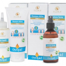 Kit completo atossico per il trattamento dei pidocchi con pettinino